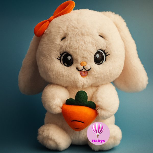 عروسک خرگوش هویج به دست1